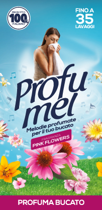 - Profumel Pink Laundry Fragrance Flowers